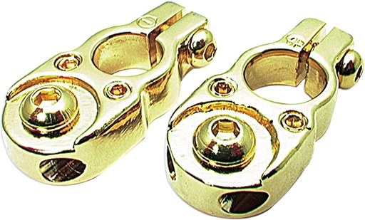 [23356] Terminal P/Bateria 24 K Gold