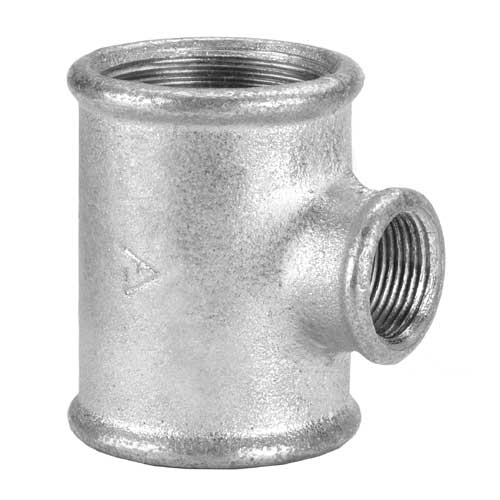 [52133] Tee Reduccion 3/4 X 1/2 X 1/2" Galvanizada
