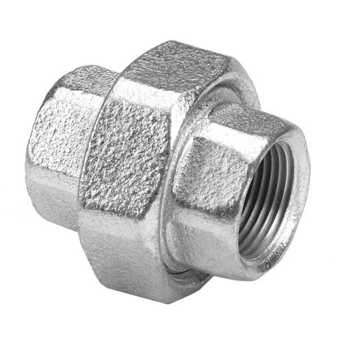 [52080] Union Doble Conica 11/4" Galvanizada
