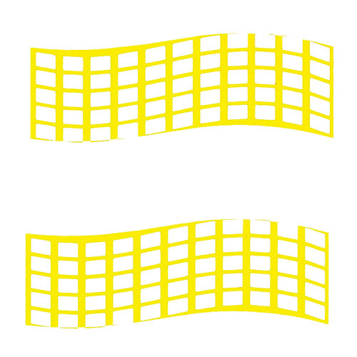 [55409] Malla De Advertencia 150mm $ X Metro / Rollo 100mts